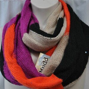 Mudd Winter Women's Bright Combo Infinity Loop Eternity Scarf
